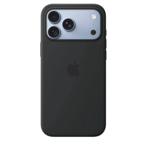 Чехол Apple Silicone Case with MagSafe для iPhone 18 Pro Black (MK8Y4)
