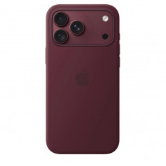 Чехол Apple Silicone Case with MagSafe для iPhone 18 Pro Burgundy (MK8U4)