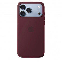 Чехол Apple Silicone Case with MagSafe для iPhone 18 Pro Burgundy (MK8U4)
