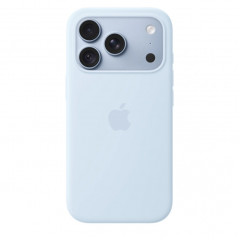 Чехол Apple Silicone Case with MagSafe для iPhone 18 Pro Crisp Blue (MK8W4)