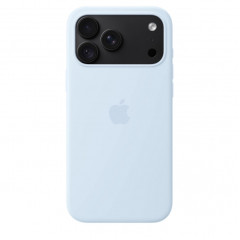 Чехол Apple Silicone Case with MagSafe для iPhone 18 Pro Crisp Blue (MK8W4)