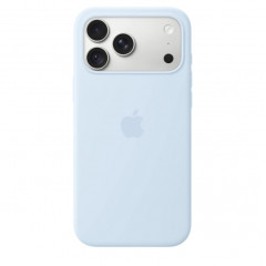 Чехол Apple Silicone Case with MagSafe для iPhone 18 Pro Crisp Blue (MK8W4)