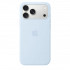 Чехол Apple Silicone Case with MagSafe для iPhone 18 Pro Crisp Blue (MK8W4)