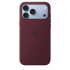 Чехол Apple Silicone Case with MagSafe для iPhone 18 Pro Max Burgundy (MK914)