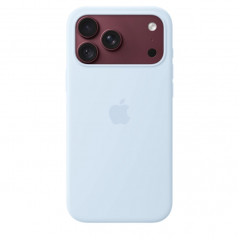 Чехол Apple Silicone Case with MagSafe для iPhone 18 Pro Max Crisp Blue (MK934)