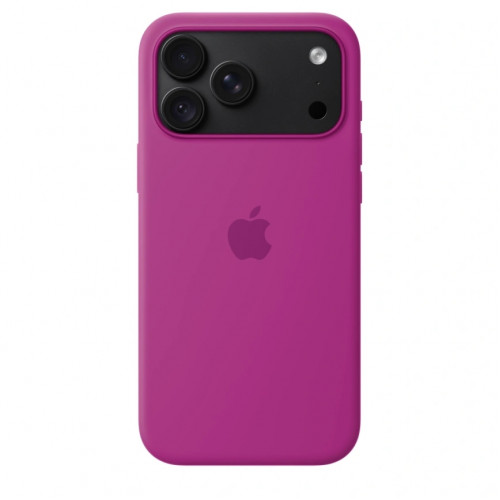 Чехол Apple Silicone Case with MagSafe для iPhone 18 Pro Max Magneta (MK904)