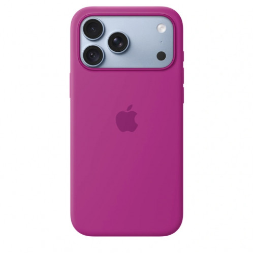 Чехол Apple Silicone Case with MagSafe для iPhone 18 Pro Max Magneta (MK904)