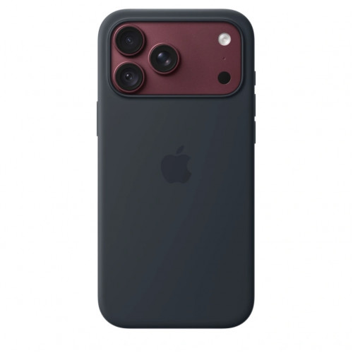 Чехол Apple Silicone Case with MagSafe для iPhone 18 Pro Navy Blue (MK8X4)