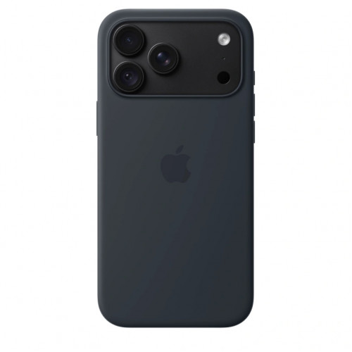 Чехол Apple Silicone Case with MagSafe для iPhone 18 Pro Navy Blue (MK8X4)
