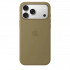 Чехол Apple Silicone Case with MagSafe для iPhone 18 Pro Olive (MK8V4)