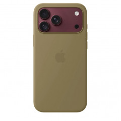 Чехол Apple Silicone Case with MagSafe для iPhone 18 Pro Olive (MK8V4)