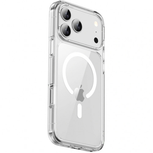 Чехол Gurdini Alba Series Protective with MagSafe для iPhone 18 Pro Max Clear
