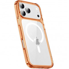 Чехол Gurdini Alba Series Protective with MagSafe для iPhone 18 Pro Orange