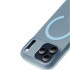 Чехол Gurdini Slim Series with MagSafe для iPhone 18 Pro Blue