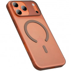 Чехол Gurdini Slim Series with MagSafe для iPhone 18 Pro Orange
