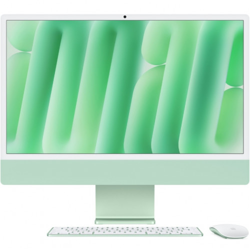 Моноблок Apple iMac (2024) 24 Retina 4.5K M4 8C CPU, 8C GPU/16GB/256Gb (MWUE3) Green