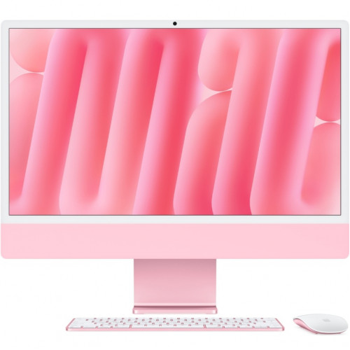 Моноблок Apple iMac (2024) 24 Retina 4.5K M4 8C CPU, 8C GPU/16GB/256Gb (MWUG3) Pink