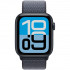 Смарт-часы Apple Watch SE (2025) 44 мм, корпус Midnight Aluminum with Anchor Blue Sport Loop