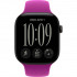 Смарт-часы Apple Watch Series 12 42mm Black Aluminum Case with Magenta Sport Band M/L