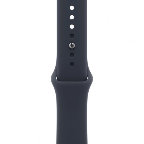 Смарт-часы Apple Watch Series 12 42mm Black Aluminum Case with Navy Blue Sport Band M/L