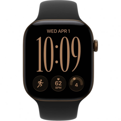Смарт-часы Apple Watch Series 12 42mm Dark Bronze Aluminum Case with Black Sport Band M/L