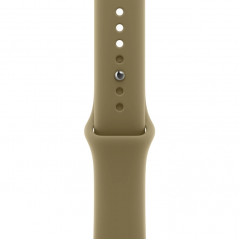 Apple Watch Series 12 42mm Dark Bronze Aluminum Case with Olive Sport Band S/M