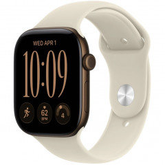 Apple Watch Series 12 42mm Dark Bronze Aluminum Case with Sand Sport Band M/L