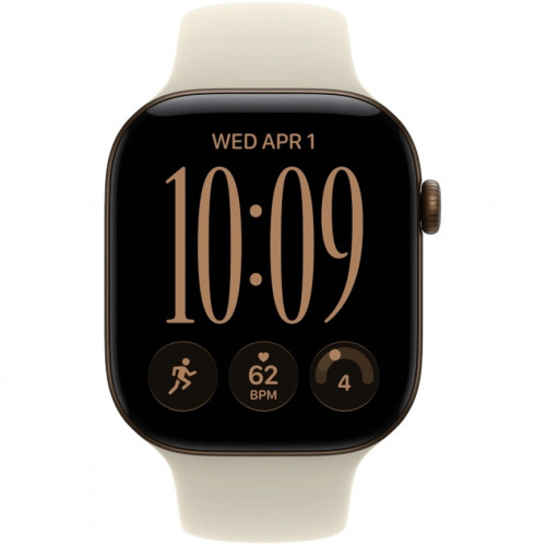 Смарт-часы Apple Watch Series 12 42mm Dark Bronze Aluminum Case with Sand Sport Band S/M