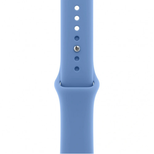 Смарт-часы Apple Watch Series 12 42mm Dark Bronze Aluminum Case with Wildflower Blue Sport Band M/L