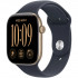 Смарт-часы Apple Watch Series 12 42mm Light Gold Aluminum Case with Navy Blue Sport Band M/L