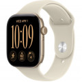 Apple Watch Series 12 42mm Light Gold Aluminum Case with Sand Sport Band M/L