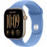 Смарт-часы Apple Watch Series 12 42mm Light Gold Aluminum Case with Wildflower Blue Sport Band M/L