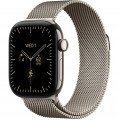 Apple Watch Series 12 42mm Natural Titanium Case with Natural Milanese Loop