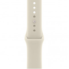 Apple Watch Series 12 42mm Pearl White Ceramic Case with Sand Sport Band S/M