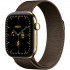 Смарт-часы Apple Watch Series 12 42mm Radiant Gold Titanium Case with Dark Bronze Milanese Loop