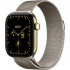 Смарт-часы Apple Watch Series 12 42mm Radiant Gold Titanium Case with Natural Milanese Loop