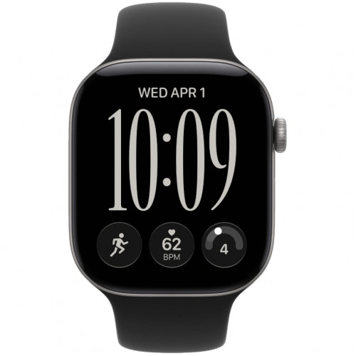 Смарт-часы Apple Watch Series 12 42mm Space Gray Aluminum Case with Black Sport Band M/L