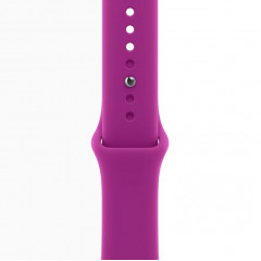 Apple Watch Series 12 42mm Space Gray Aluminum Case with Magenta Sport Band M/L