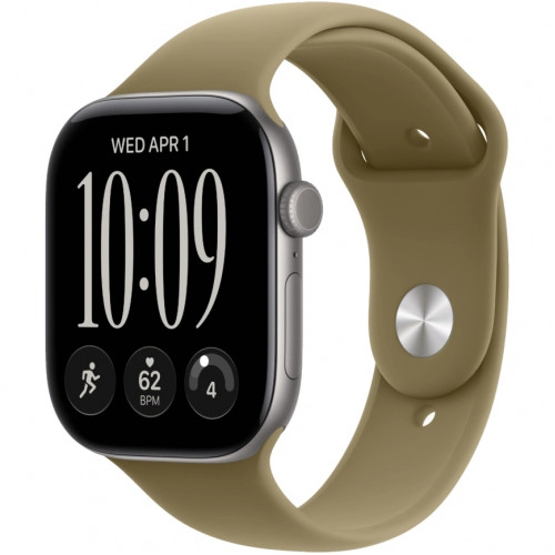 Смарт-часы Apple Watch Series 12 42mm Space Gray Aluminum Case with Olive Sport Band M/L