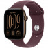 Смарт-часы Apple Watch Series 12 46mm Dark Bronze Aluminum Case with Burgundy Sport Band S/M