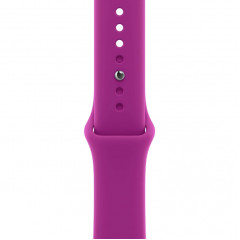 Apple Watch Series 12 46mm Dark Bronze Aluminum Case with Magenta Sport Band S/M