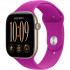 Смарт-часы Apple Watch Series 12 46mm Light Gold Aluminum Case with Magenta Sport Band M/L