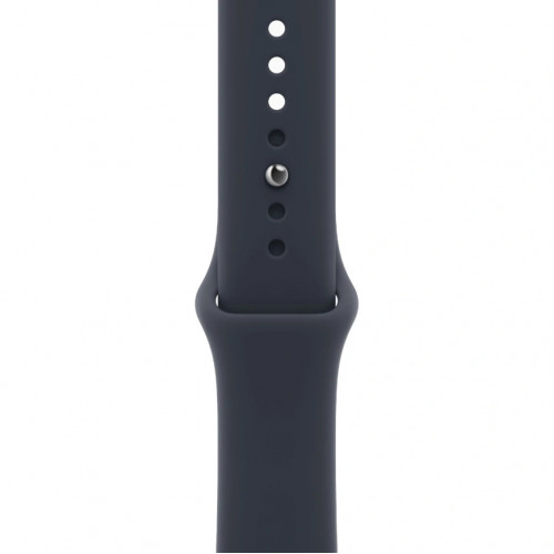 Смарт-часы Apple Watch Series 12 46mm Light Gold Aluminum Case with Navy Blue Sport Band M/L