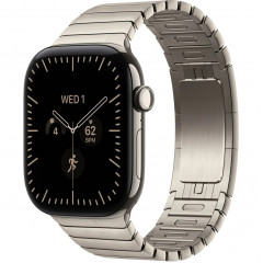 Apple Watch Series 12 46mm Natural Titanium Case with Natural Link Bracelet