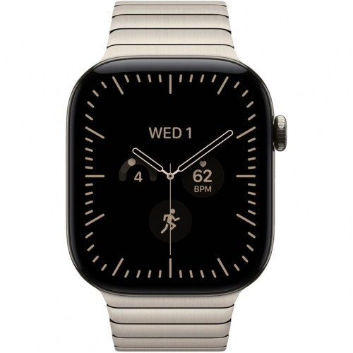 Смарт-часы Apple Watch Series 12 46mm Natural Titanium Case with Natural Link Bracelet