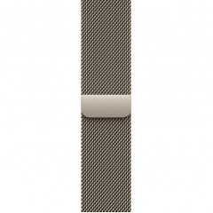 Apple Watch Series 12 46mm Radiant Gold Titanium Case with Natural Milanese Loop M/L