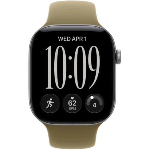 Смарт-часы Apple Watch Series 12 46mm Space Gray Aluminum Case with Olive Sport Band S/M