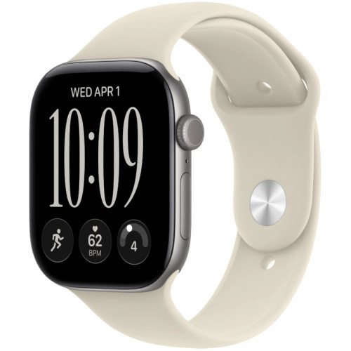 Смарт-часы Apple Watch Series 12 46mm Space Gray Aluminum Case with Sand Sport Band M/L