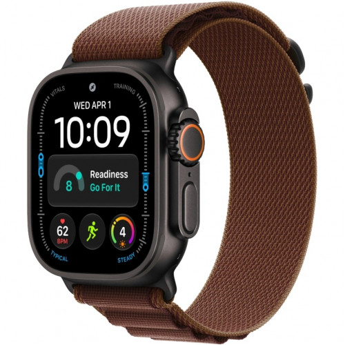 Смарт-часы Apple Watch Ultra 4 (2026) 49mm Black Titanium Case with Burgundy Alpine Loop L