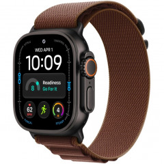 Watch Ultra 4 (2026) 49mm Black Titanium Case with Burgundy Alpine Loop M